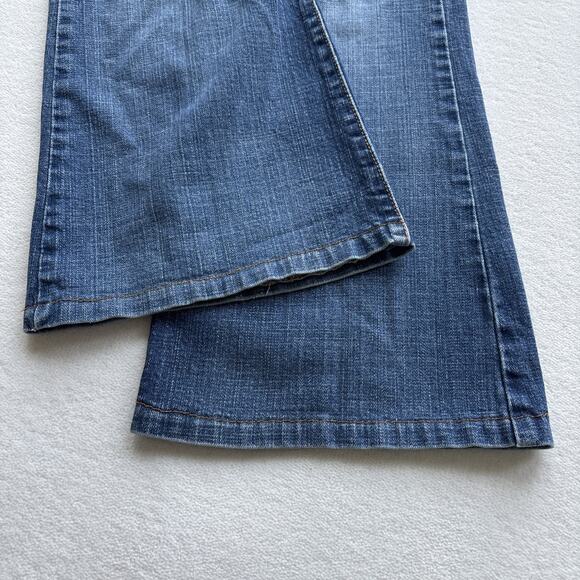 Levis Women Jeans Size 12 537 Low Flare Blue Medium Wash Denim (approx 32x28) - Picture 11 of 16